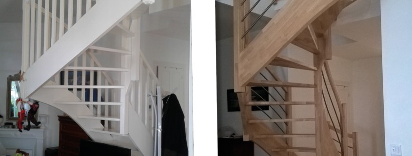escaliers en bois la baule