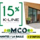 Kline remise 15% avec MCO