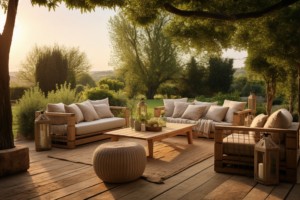 Terrasse en bambou Terrasse en bambou