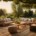 Terrasse en bambou