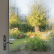 Fenêtre avec de la condensation, Nantes